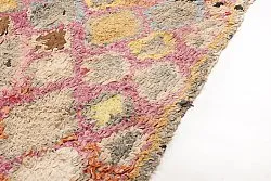 Marokkansk Boucherouite-teppe 255 x 100 cm