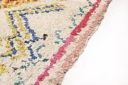 Marokkansk Boucherouite-teppe 210 x 125 cm