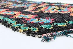 Marokkansk Boucherouite-teppe 370 x 145 cm