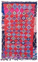 Marokkansk Boucherouite-teppe 245 x 150 cm