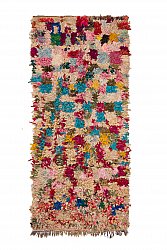 Marokkansk Boucherouite-teppe 270 x 110 cm