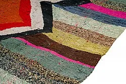 Marokkansk Boucherouite-teppe 130 x 260 cm