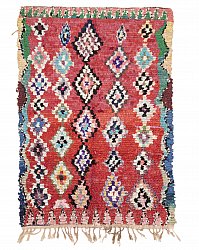 Marokkansk Boucherouite-teppe 220 x 150 cm