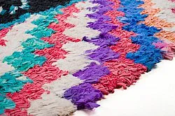 Marokkansk Boucherouite-teppe 250 x 155 cm