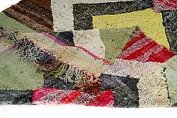 Marokkansk Boucherouite-teppe 135 x 230 cm