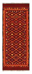 Orientalsk kelimteppe 398 x 157 cm