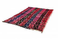 Marokkansk Boucherouite-teppe 135 x 205 cm