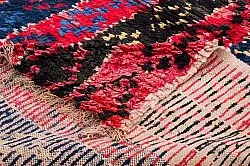 Marokkansk Boucherouite-teppe 135 x 205 cm