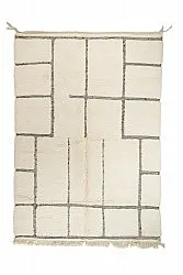 Kelim-teppe Marokkansk Beni Ourain 200 x 295 cm