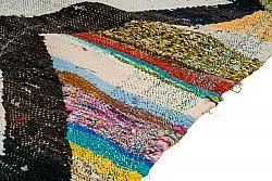 Marokkansk Boucherouite-teppe 135 x 235 cm