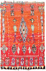Marokkansk Boucherouite-teppe 235 x 150 cm