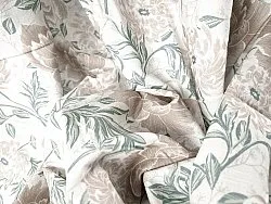 Gardiner - Bomullsgardin Almira (beige)