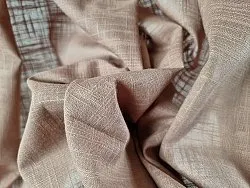 Gardiner - Bomullsgardin - Lollo (mørk beige)
