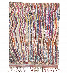 Marokkansk Boucherouite-teppe 195 x 150 cm