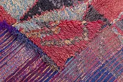 Marokkansk Boucherouite-teppe 255 x 150 cm