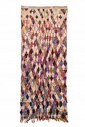 Marokkansk Boucherouite-teppe 295 x 120 cm