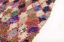 Marokkansk Boucherouite-teppe 295 x 120 cm