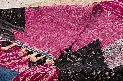Marokkansk Boucherouite-teppe 125 x 290 cm