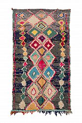 Marokkansk Boucherouite-teppe 260 x 130 cm