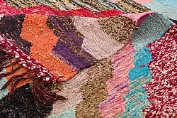 Marokkansk Boucherouite-teppe 125 x 250 cm