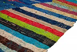 Marokkansk Boucherouite-teppe 135 x 230 cm