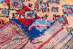 Marokkansk Boucherouite-teppe 260 x 115 cm