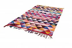 Marokkansk Boucherouite-teppe 145 x 240 cm