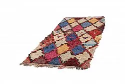 Marokkansk Boucherouite-teppe 210 x 95 cm