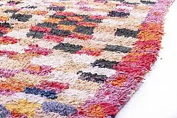 Marokkansk Boucherouite-teppe 280 x 145 cm