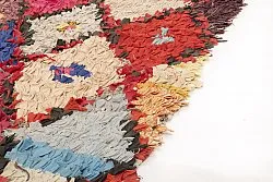 Marokkansk Boucherouite-teppe 210 x 95 cm