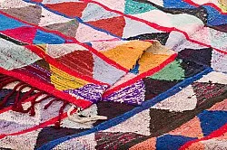 Marokkansk Boucherouite-teppe 145 x 240 cm