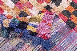 Marokkansk Boucherouite-teppe 280 x 145 cm