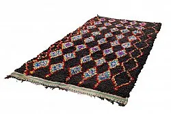 Marokkansk Boucherouite-teppe 130 x 270 cm