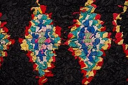Marokkansk Boucherouite-teppe 130 x 270 cm