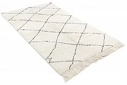 Kelim-teppe Marokkansk Beni Ourain 260 x 150 cm