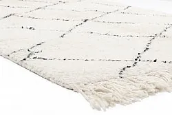 Kelim-teppe Marokkansk Beni Ourain 260 x 150 cm