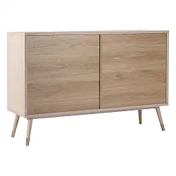 Kommode - Prime - 6 lådor (hvit eik)