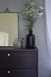 Kommode - Prime - 5 lådor (valnøtt/messing)