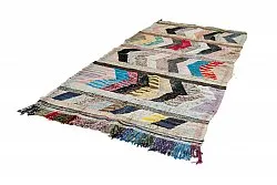 Marokkansk Boucherouite-teppe 155 x 305 cm