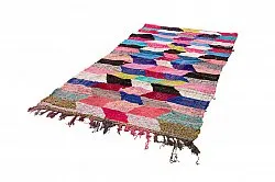 Marokkansk Boucherouite-teppe 150 x 305 cm
