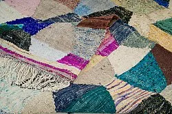 Marokkansk Boucherouite-teppe 150 x 305 cm