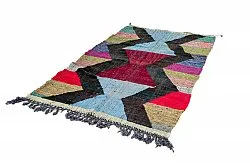 Marokkansk Boucherouite-teppe 135 x 240 cm