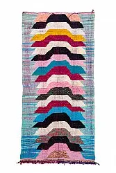 Marokkansk Boucherouite-teppe 150 x 310 cm