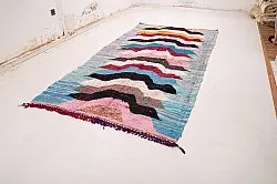 Marokkansk Boucherouite-teppe 150 x 310 cm