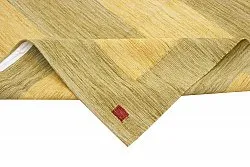 Orientalsk Teppe - Modern Kelim Hand Woven - 159 x 204 cm
