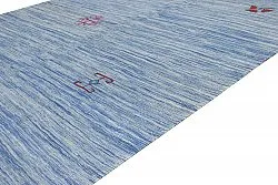Orientalsk Teppe - Modern Kelim Hand Woven - 155 x 203 cm