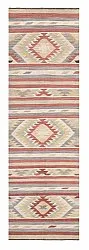 Orientalsk Teppe - Hazara Kelim Hand Woven - 81 x 278 cm