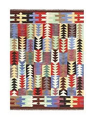 Orientalsk Teppe - Hazara Kelim Hand Woven - 154 x 201 cm