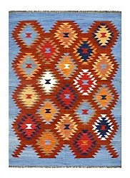 Orientalsk Teppe - Hazara Kelim Hand Woven - 135 x 184 cm
