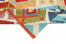 Orientalsk Teppe - Vegi Kelim Hand Woven - 114 x 172 cm